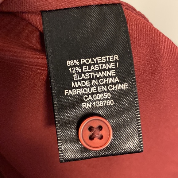 RW&CO 2 tone button down blouse sz s - Picture 8 of 8